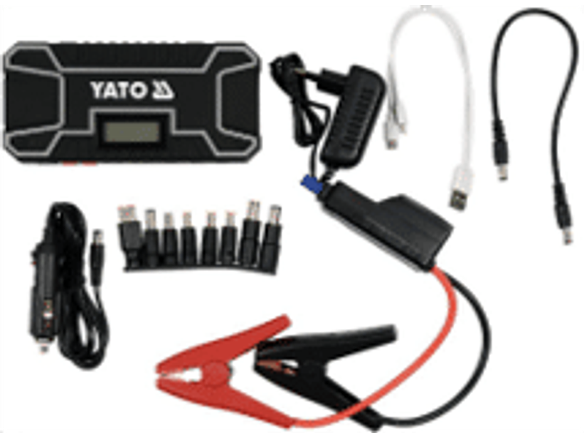 DISPOSITIVO DE ARRANQUE / BANCO DE ENERGÍA 12000mAh CON PANTALLA LCD