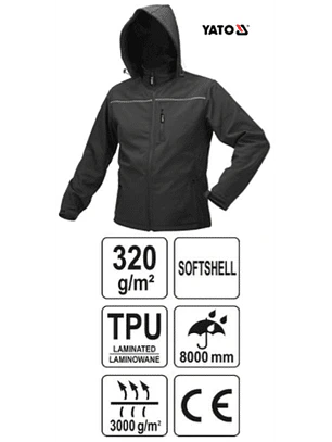 Chaqueta Softshell talla XXL