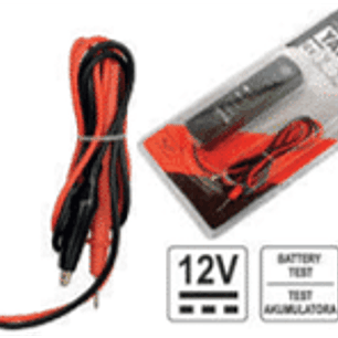 Probador de batería y alternador 12 V