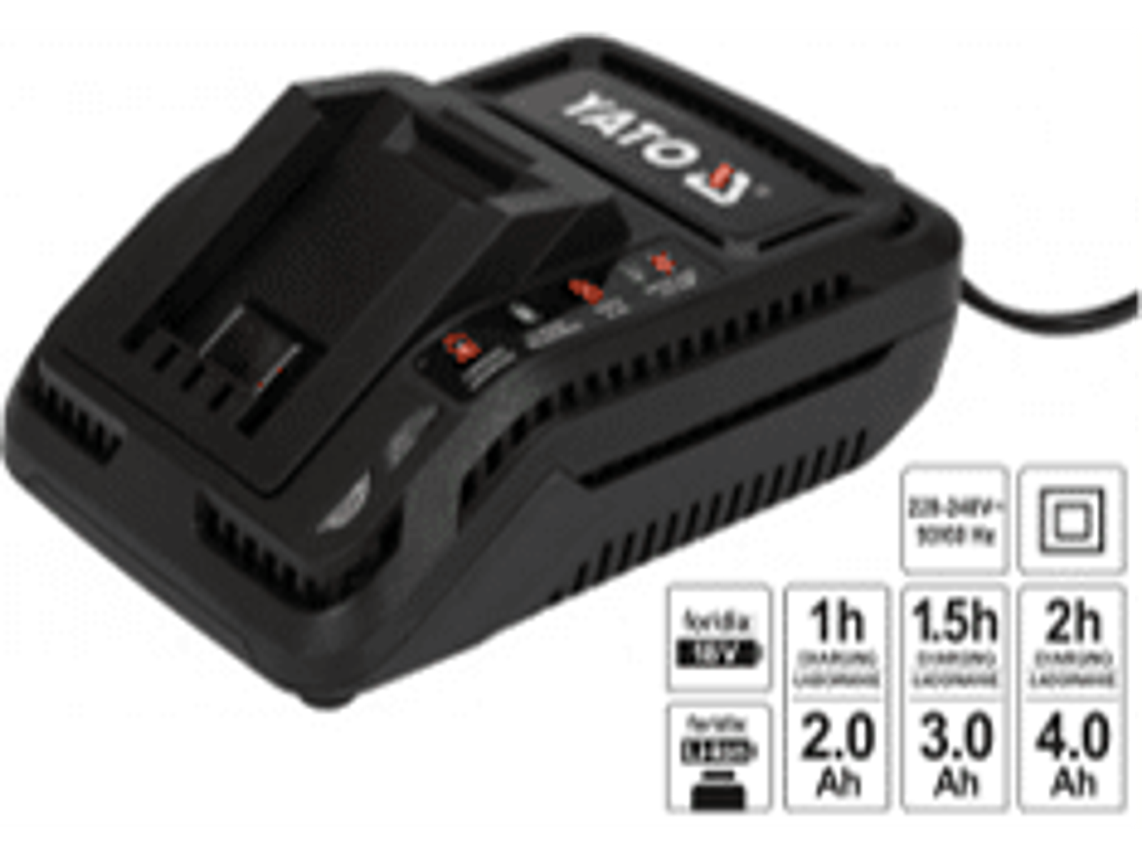 Cargador parabaterías de 18 V