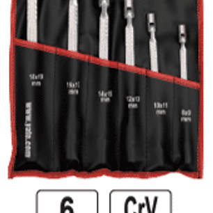 Juego de llaves de dado poligonal articuladas