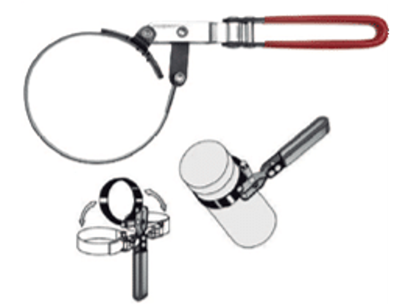 Llave de filtro tipo faja metálica 60-73mm