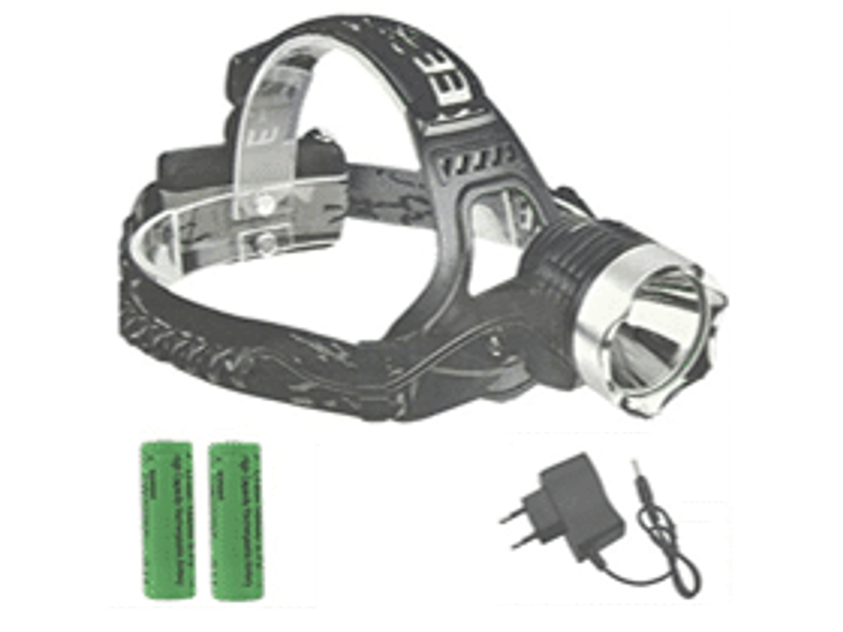 LINTERNA LED MANOS LIBRES RECARGABLE