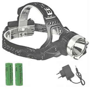 LINTERNA LED MANOS LIBRES RECARGABLE