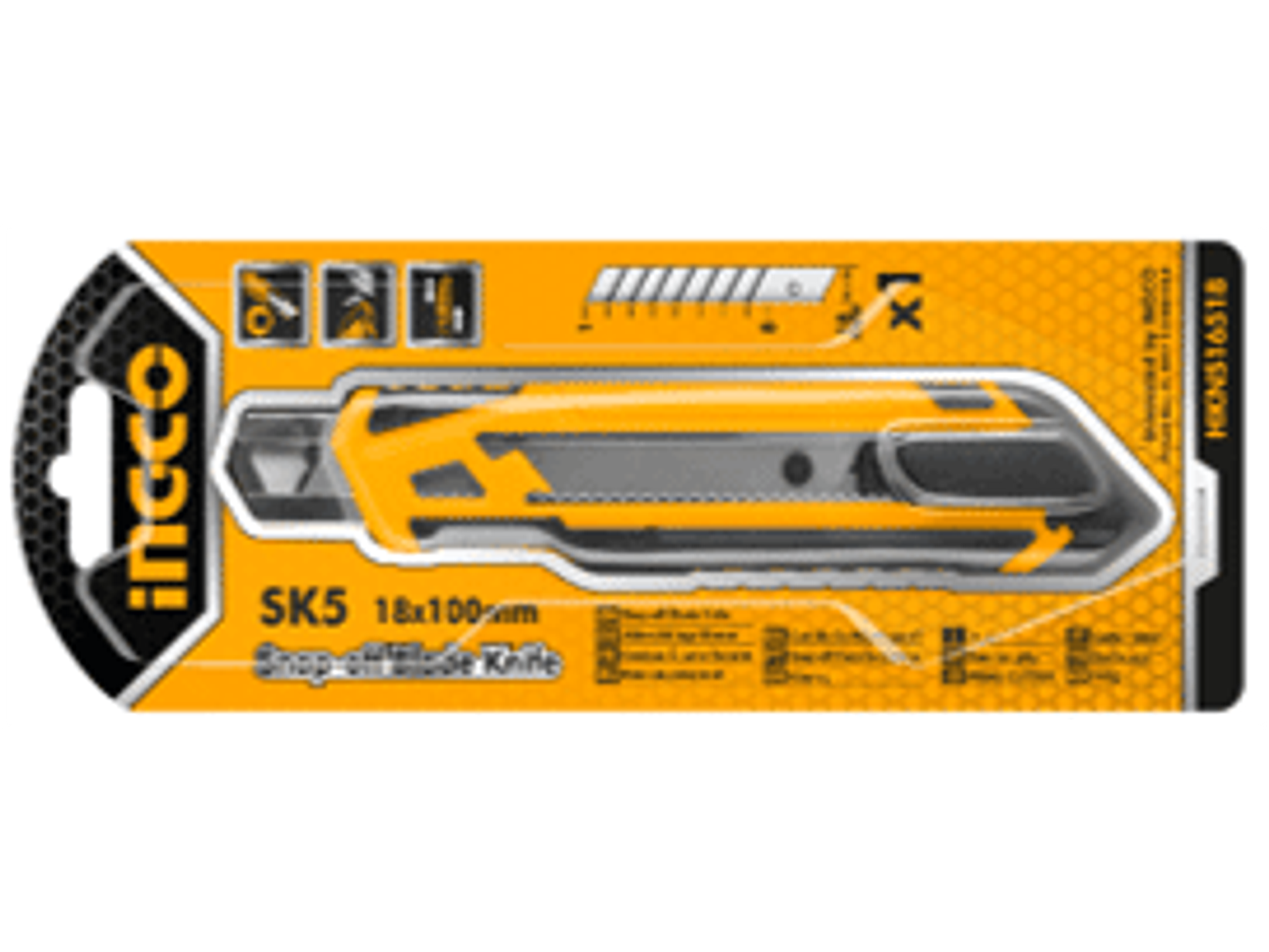 Corta cartón retractil 173 mm