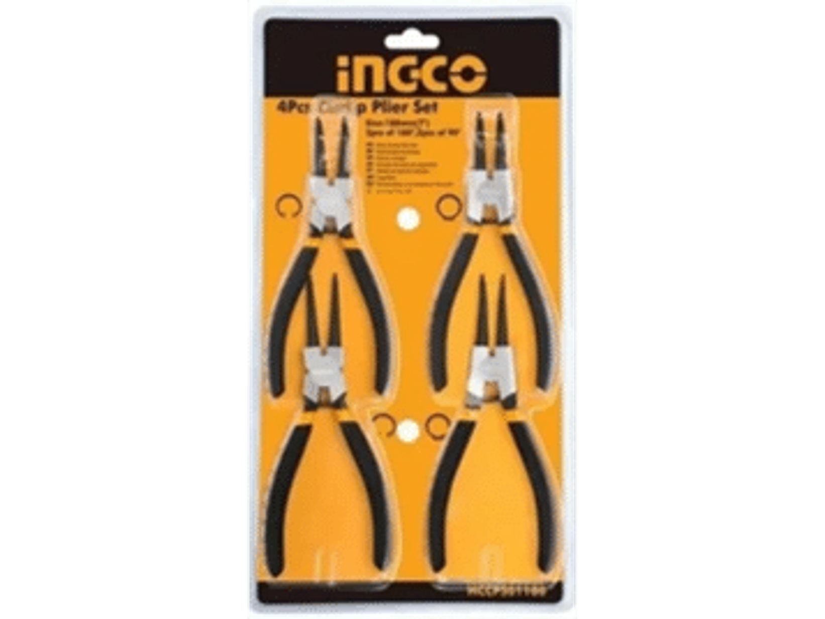 Juego de 4 alicates para seguros 7