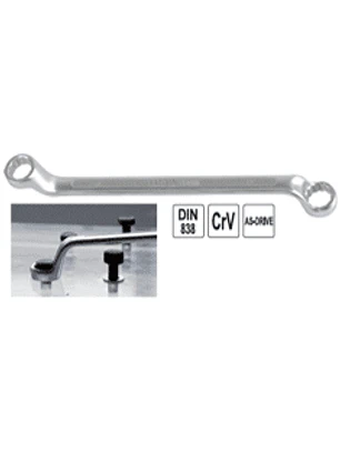 Llave Corona Corona Acodada 75° 8×9 mm
