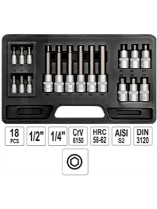 Juego de dados Allen de 1/4