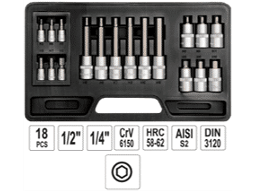 Juego de dados Allen de 1/4