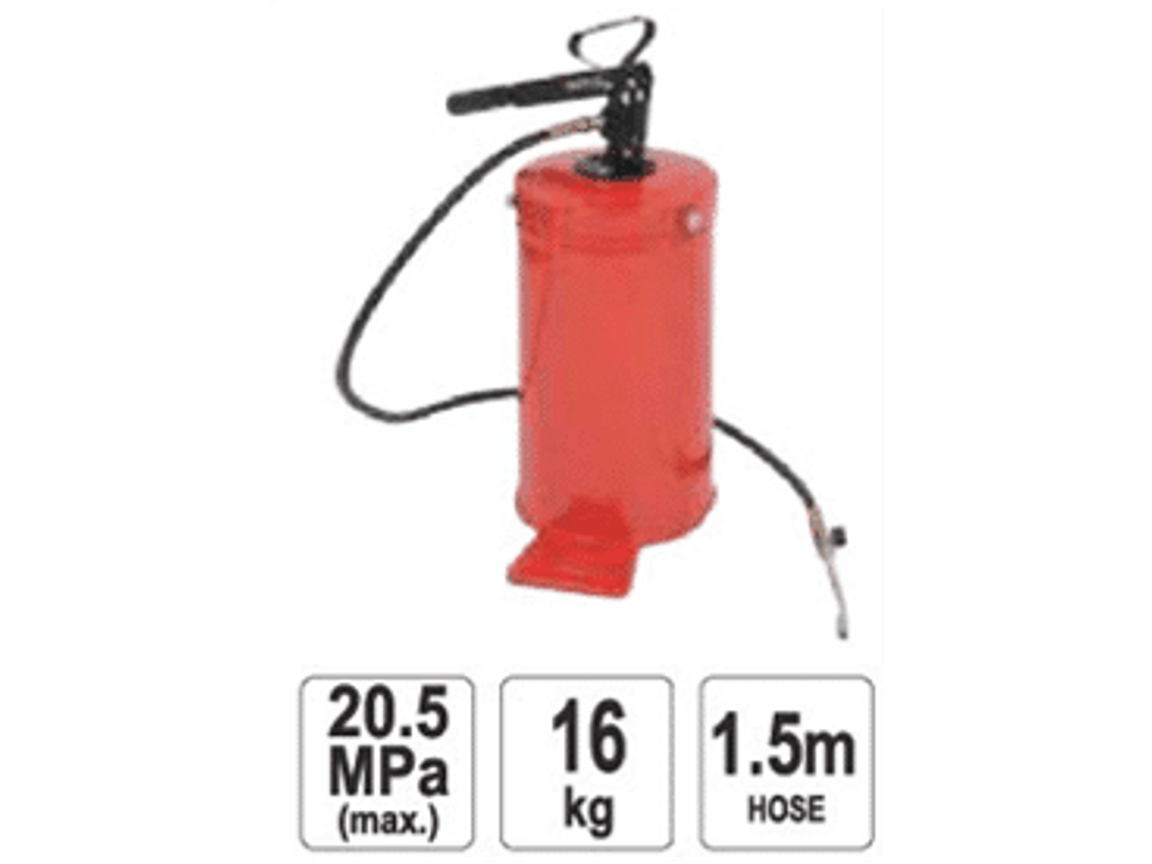 Bomba engrasadora manual 16 kilos