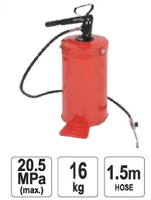 Bomba engrasadora manual 16 kilos