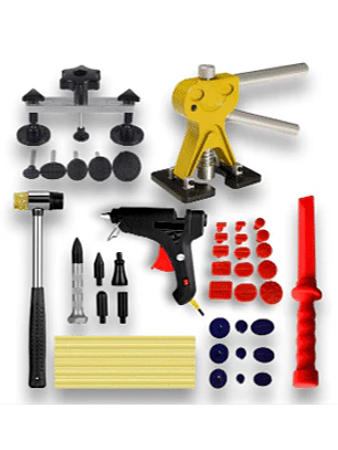 Set de 45 piezas para sacar golpes y desabollar