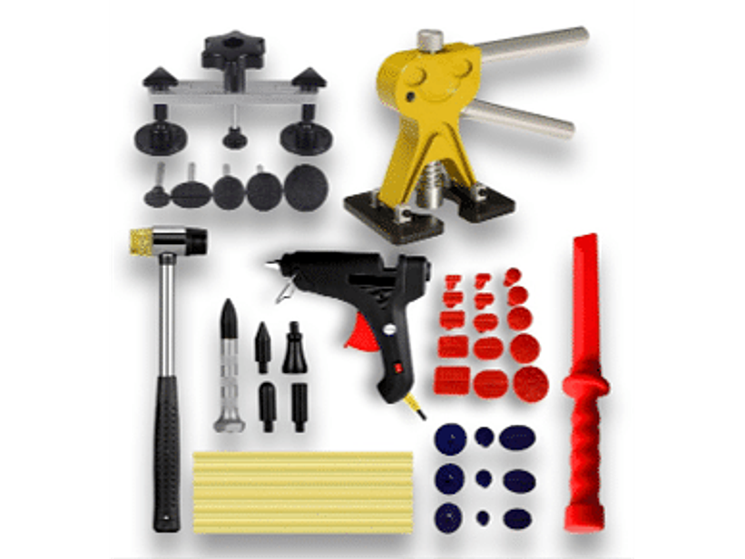 Set de 45 piezas para sacar golpes y desabollar