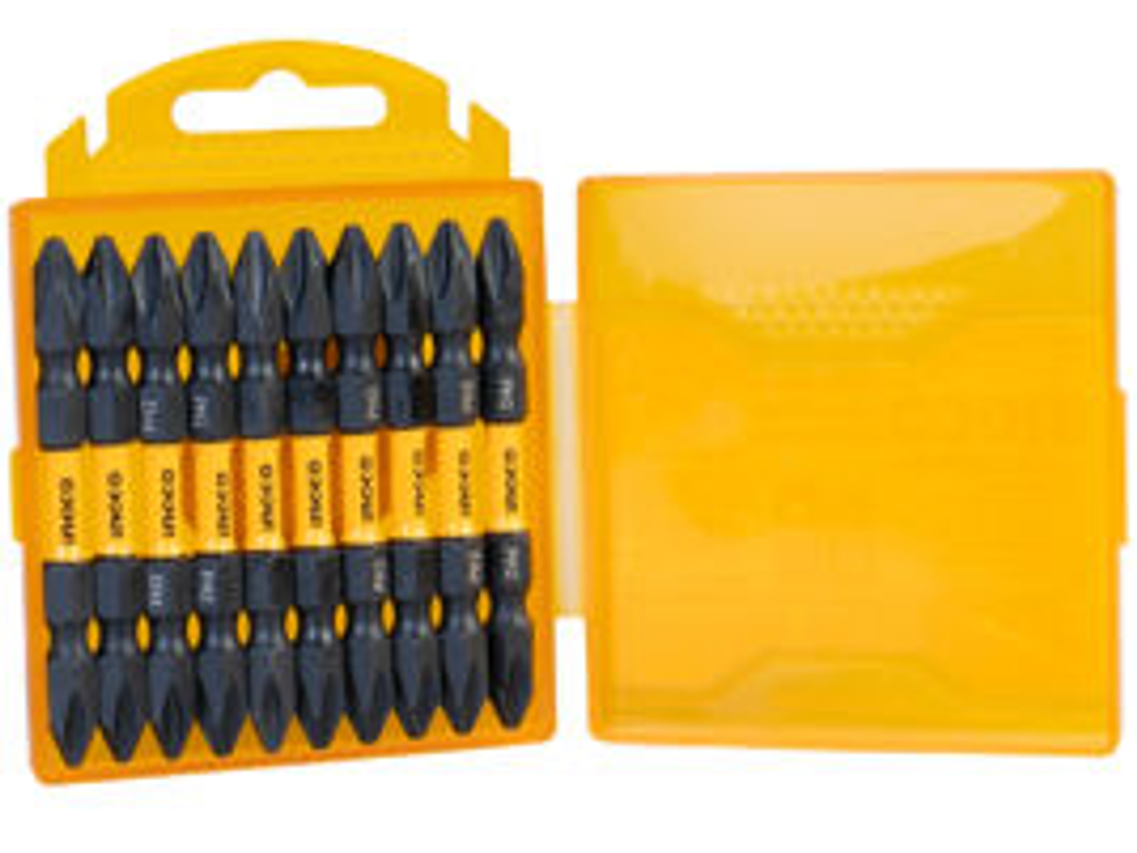 JUEGO DE 10 PUNTAS DE ALTO IMPACTO DOBLE PUNTA PH2- 65 MM