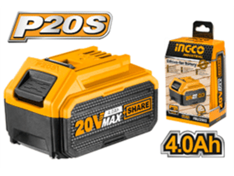 BATERIA INGCO LITIO 20V 4