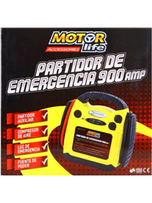 PARTIDOR DE EMERGENCIA MOTORLIFE 900A 4 FUNCIONES