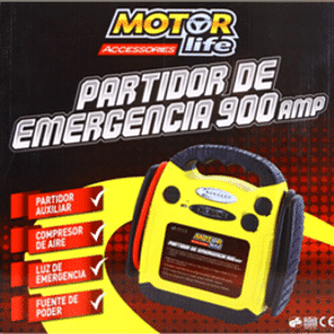 PARTIDOR DE EMERGENCIA MOTORLIFE 900A 4 FUNCIONES