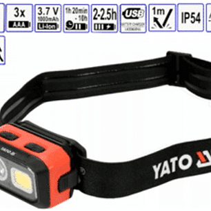 Linterna frontal recargable cuenta con 2 tipos de LED, que pueden utilizarse para diferentes aplicaciones