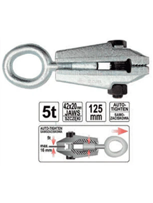 Pinza para desabollar