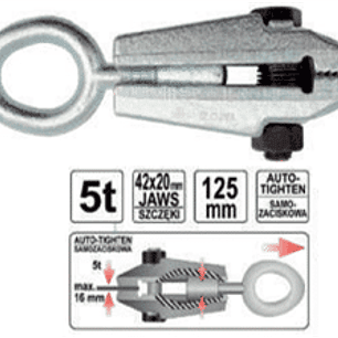 Pinza para desabollar