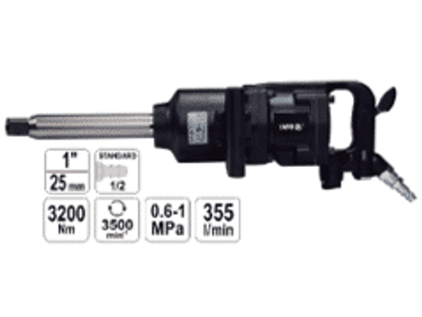 Llave impacto larga Cuadrante 1