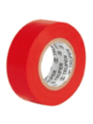 HUINCHA AISLADORA 19MM X 18M ROJA