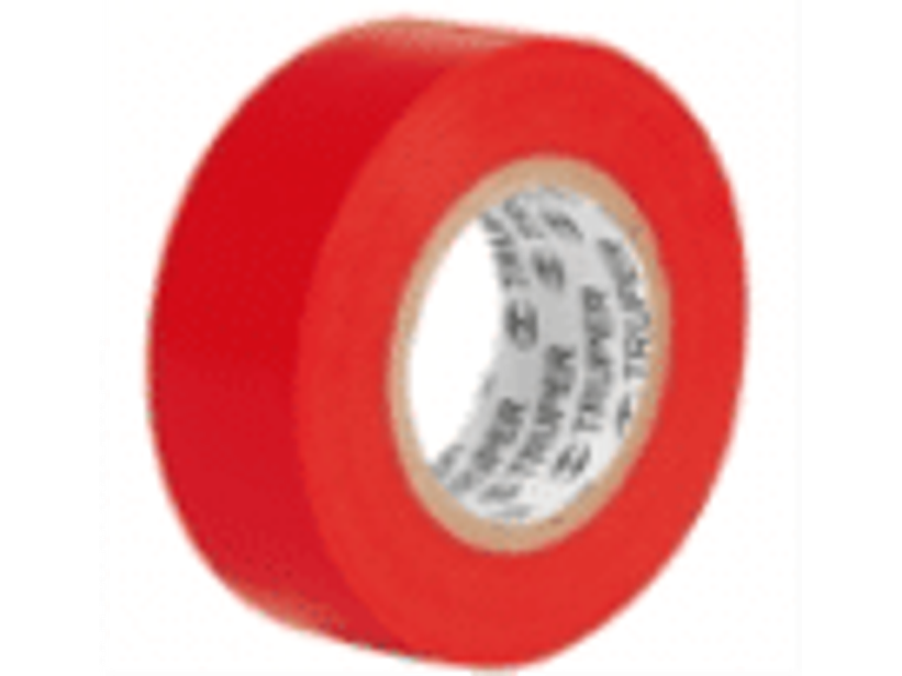 HUINCHA AISLADORA 19MM X 18M ROJA