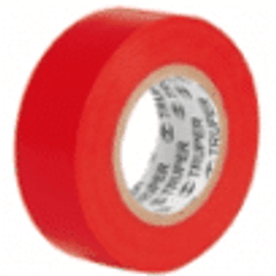 HUINCHA AISLADORA 19MM X 18M ROJA