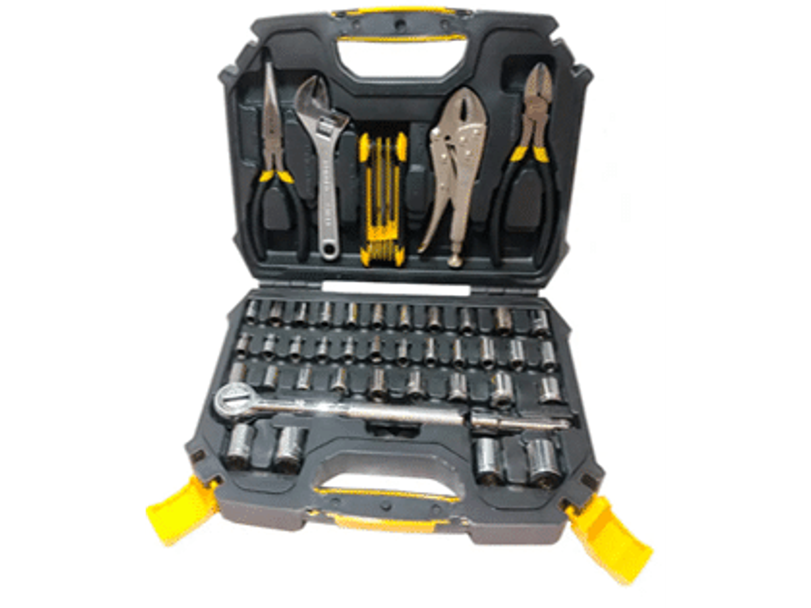 Juego de 52 herramientas con maleta para hobby