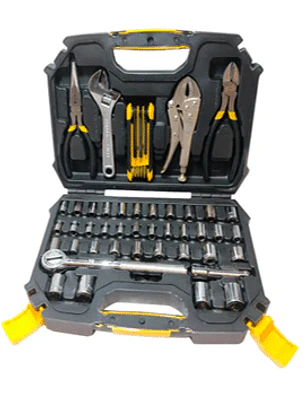 Juego de 52 herramientas con maleta para hobby