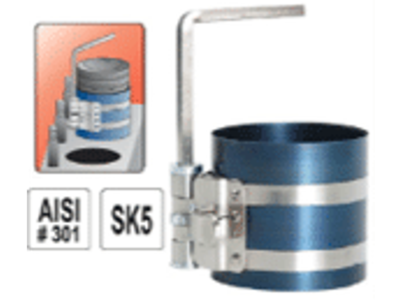 Compresor de anillos de pistón 90-175 mm