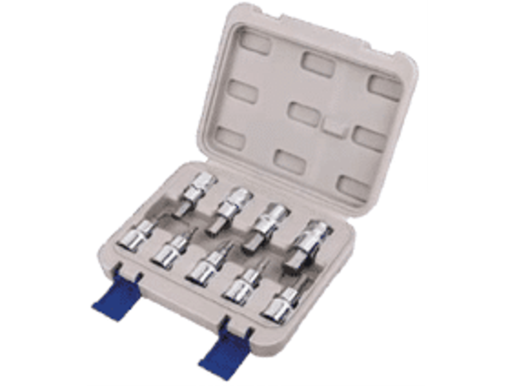 JUEGO 9 DADOS CON PUNTA 1/2” ALLEN