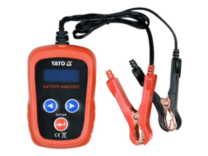 TESTER DIGITAL PARA BATERÍAS 12V. 200-1200CCA.