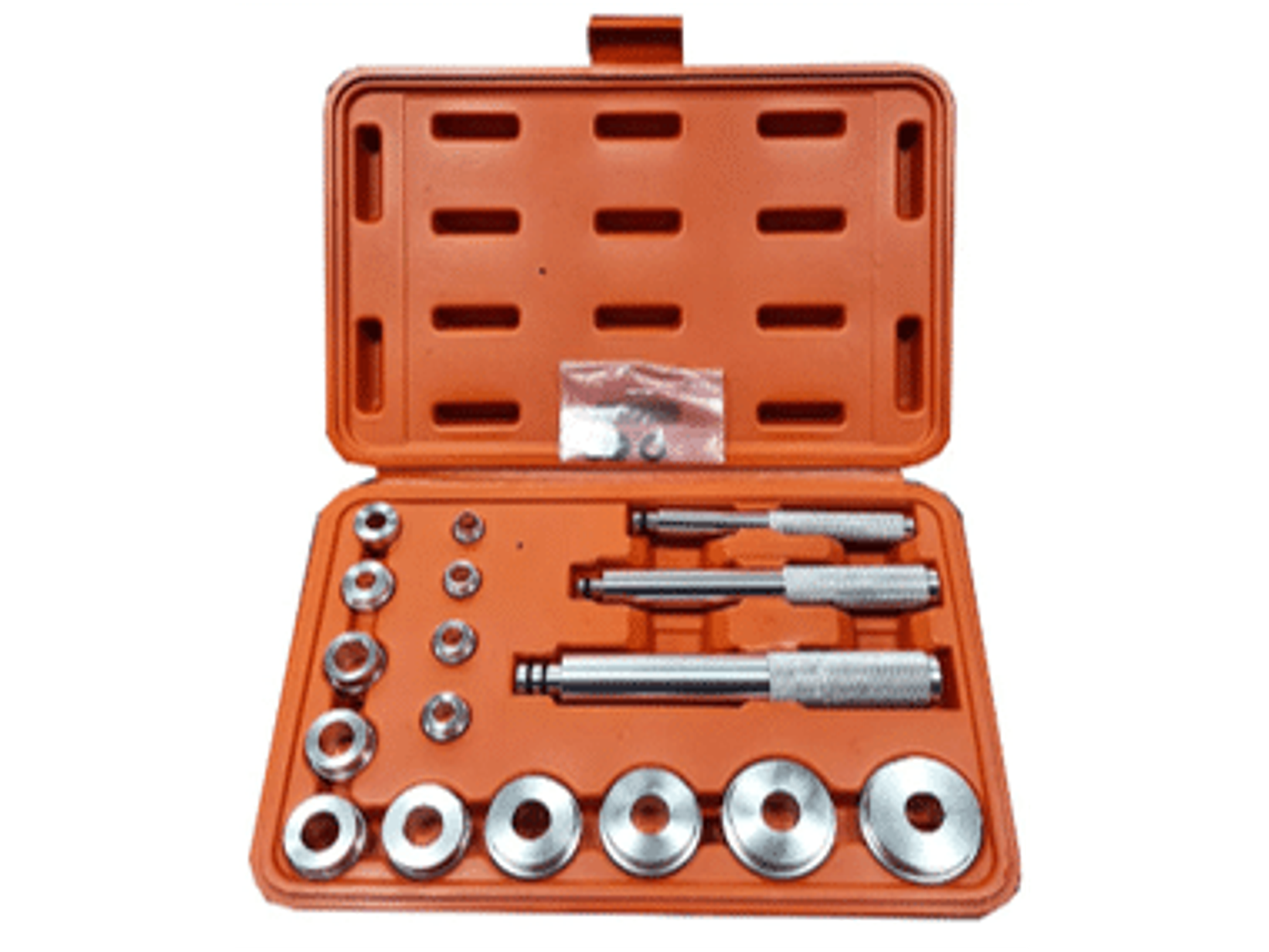 Kit instalador de retenes y rodamientos 17 piezas