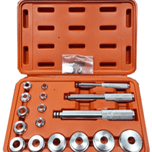 Kit instalador de retenes y rodamientos 17 piezas