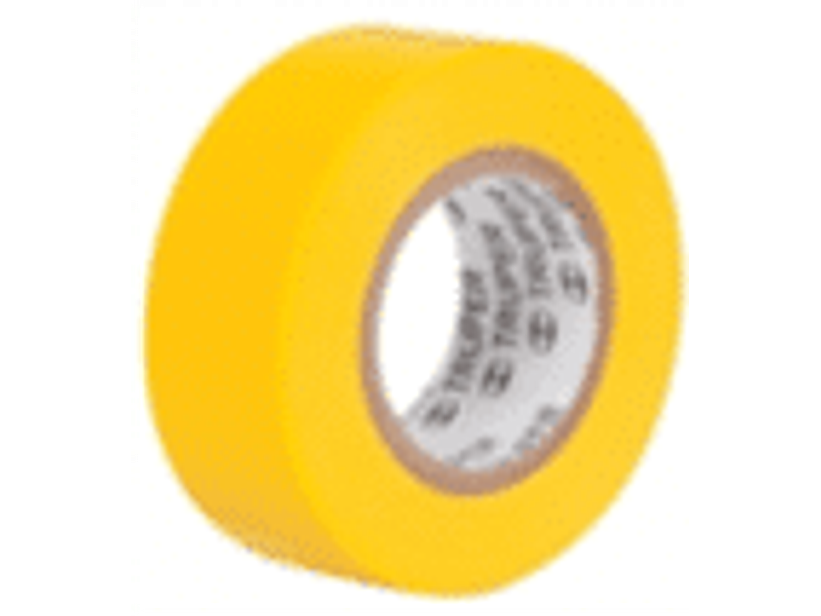 HUINCHA AISLADORA 19MM X 18M AMARILLA