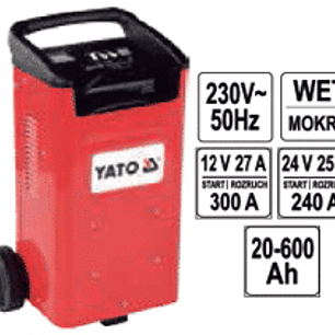 Cargador partidor para baterías 12 / 24 V