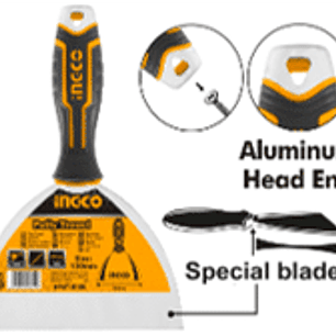 ESPATULA INGCO M/ PLASTICO 150 MM PUNTA ALUMINIO