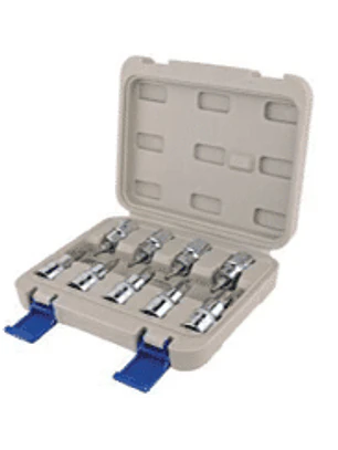 JUEGO 9 DADOS CON PUNTA 1/2” TORX