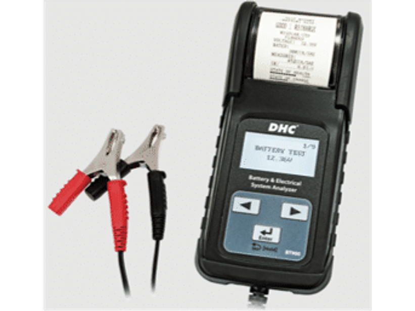 Probador de batería y sistema eléctrico