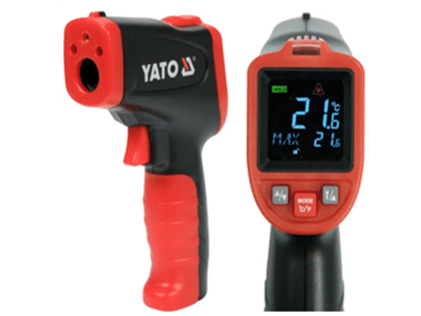 Termómetro - pirómetro infrarrojo, temperatura de trabajo -50°C a +650°C