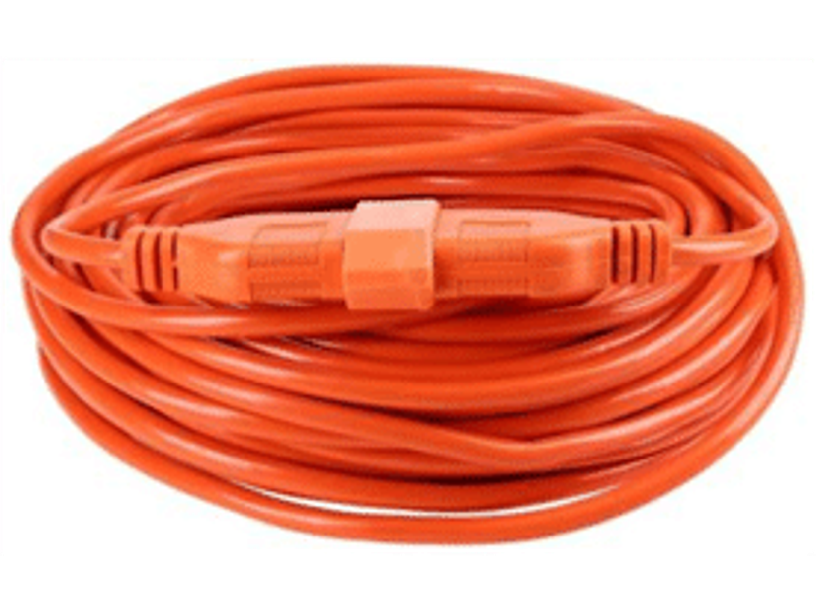 Alargador eléctrico naranjo 20 metros