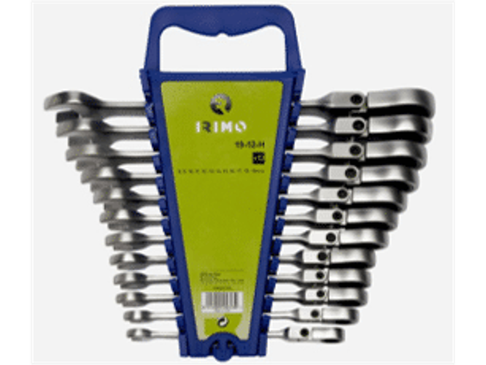 Juego de llaves de Chicharras con Cabeza Flexible, 12 pzs