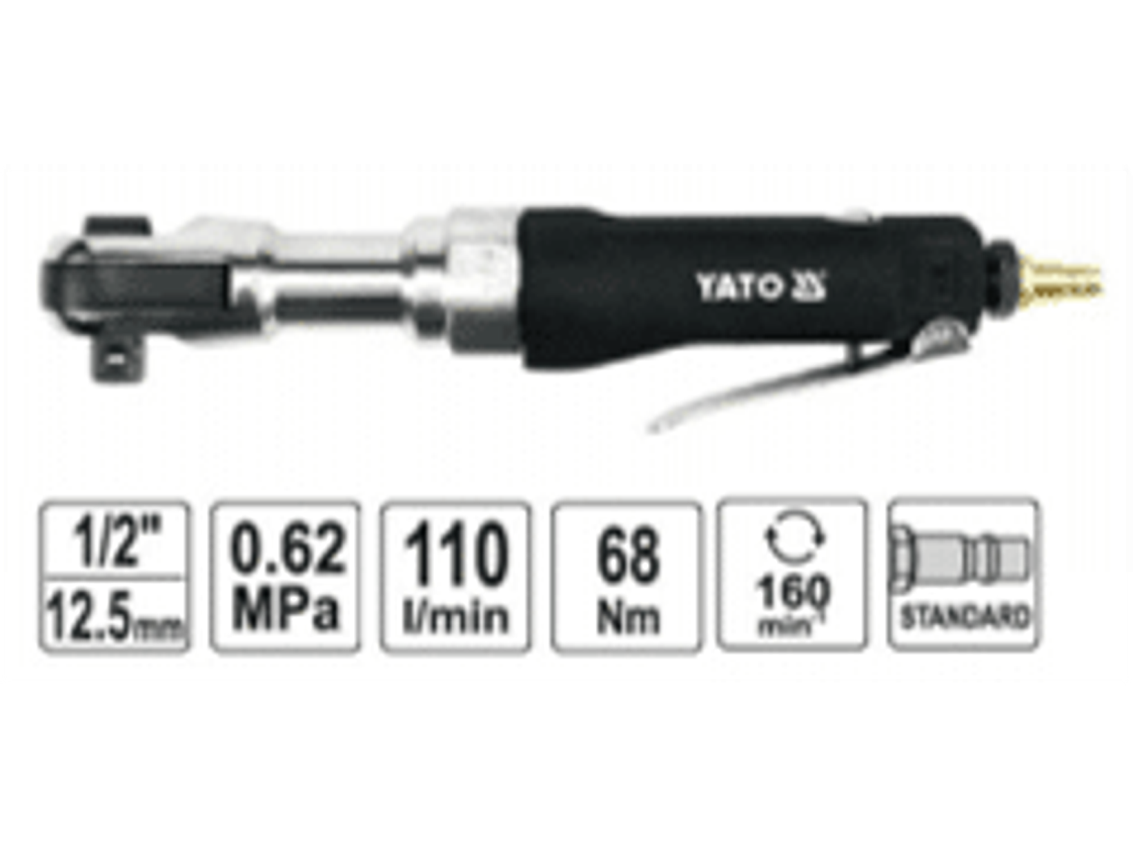 Chicharra neumática cuadrante 1/2