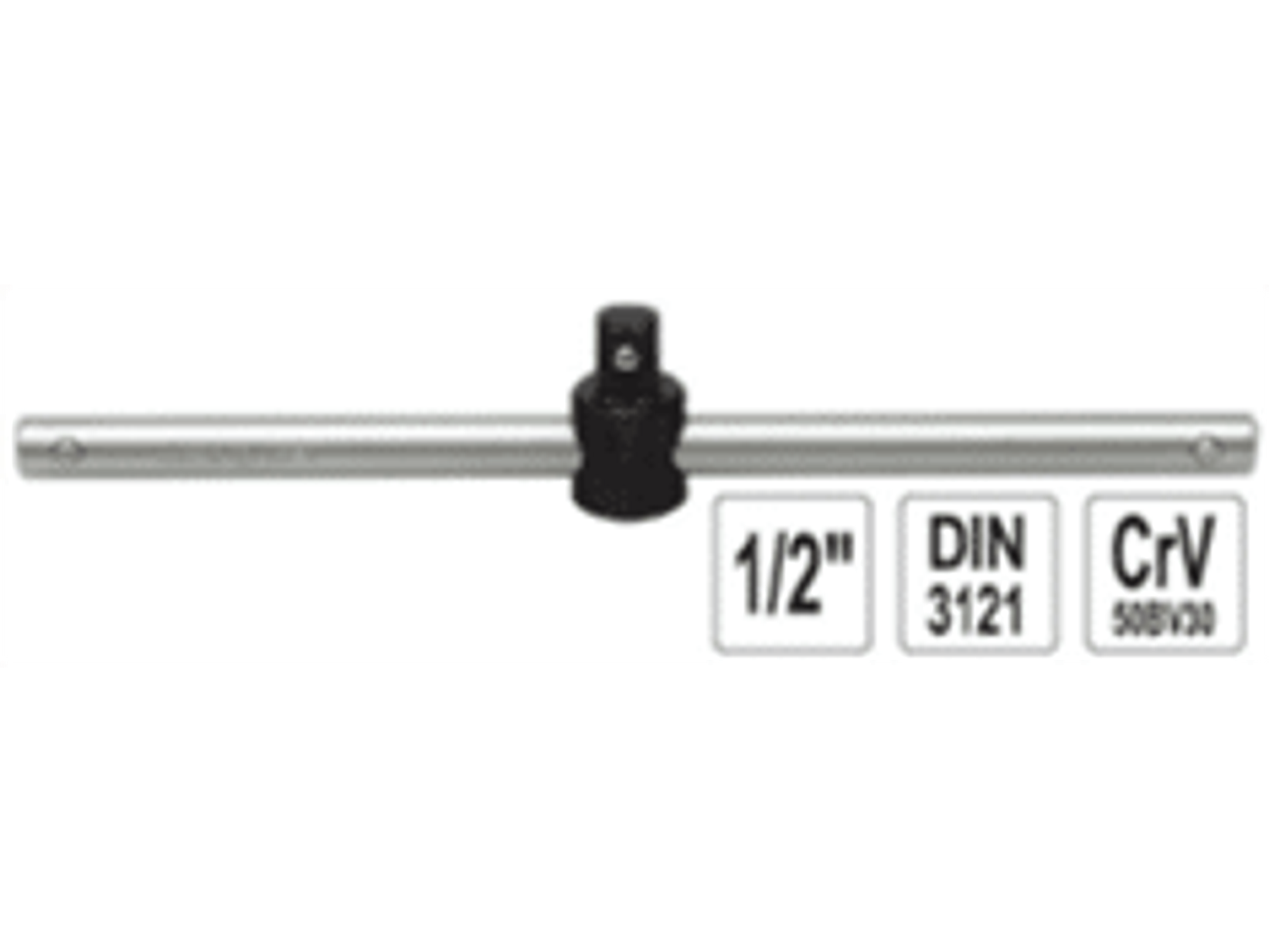 Barrote deslizable tipo T 1/2