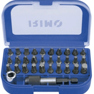 Juego de Puntas 32 Piezas 1/4