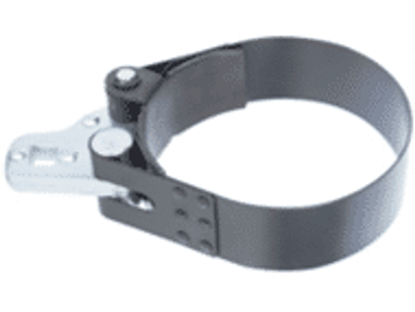 Llave saca filtros para camiones tipo faja metálica 105-120mm