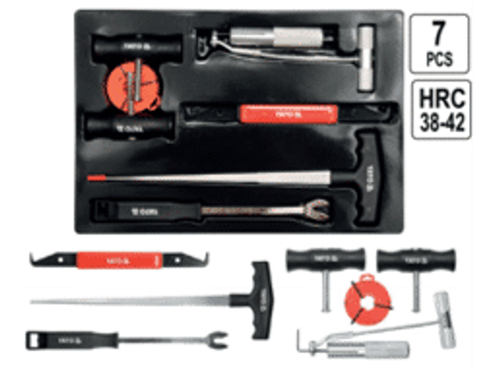 Set removedor de parabrisas, 7 piezas