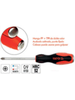 Destornillador cruz barra hexagonal de golpe PH3 x 150mm