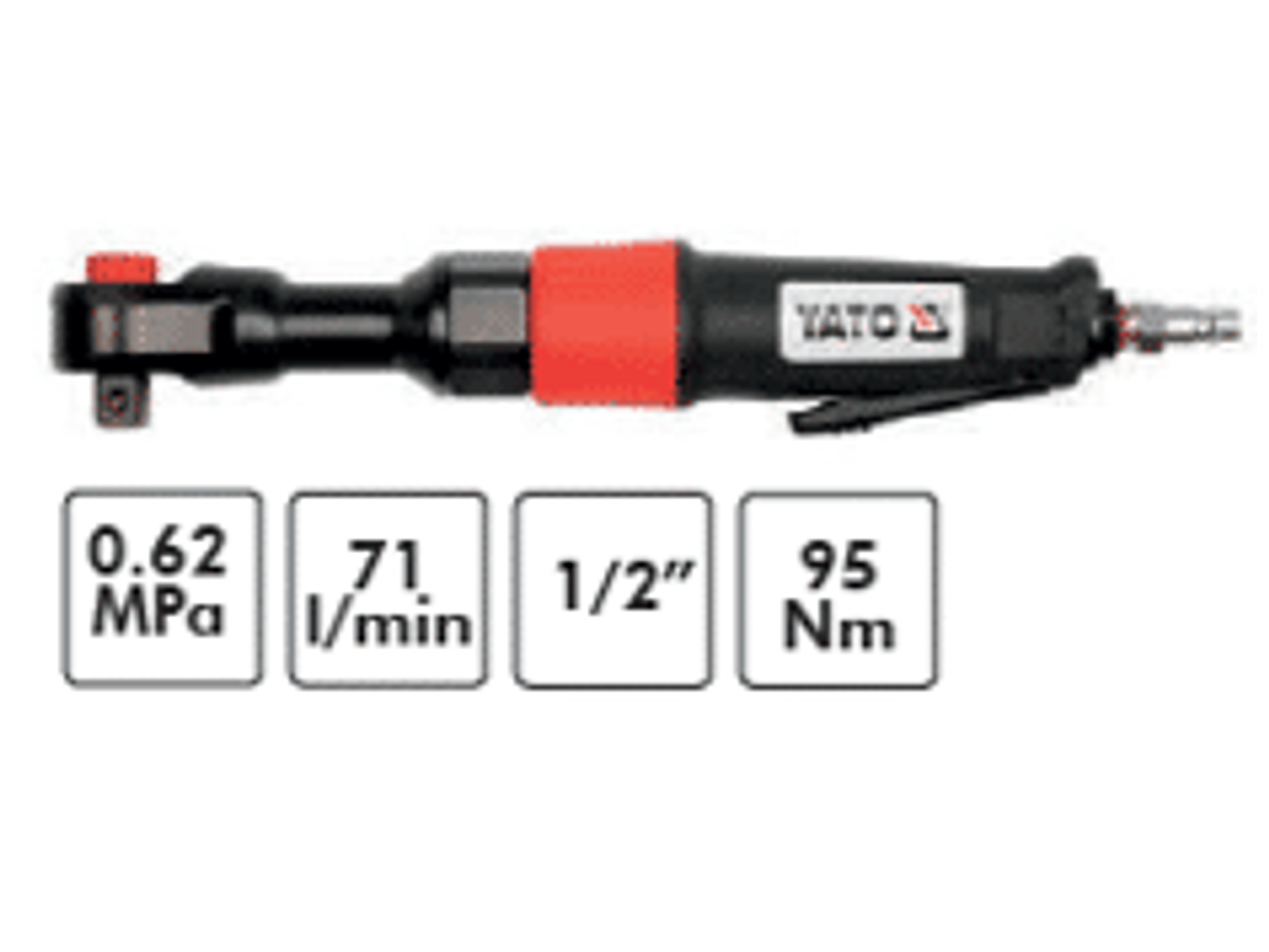 Chicharra neumática cuadrante 1/2